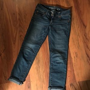 American Eagle Super Stretch Skinny Crop Jeans